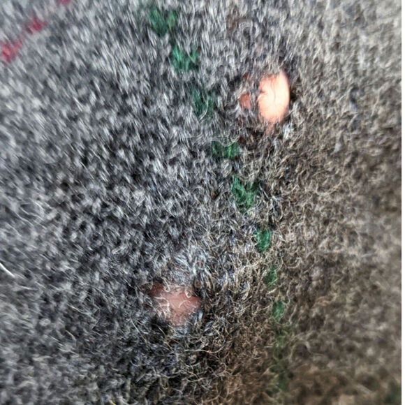 Vtg Brian MacNeil Shetland Wool Argyle Sweater Preppy Academia Grandpa Vest L - Picture 9 of 9